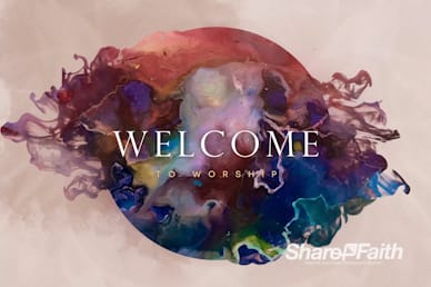 Holy Spirit Pentecost Welcome Motion Graphic