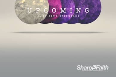 Advent Announcements Motion Graphic