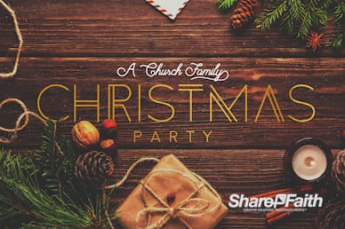 Church Christmas Party Motion Graphic