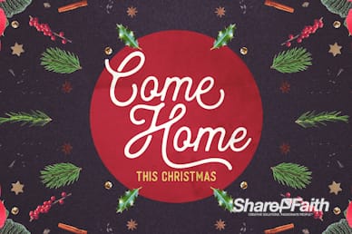 Come Home This Christmas Church Bumper Video