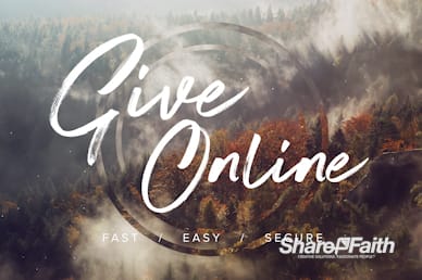 Online Giving Fall Harvest Video Loop
