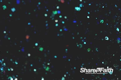 Glitter Frenzy Worship Video Background