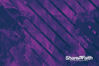 Purple Stripes Ink Drop Worship Video Background