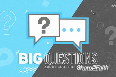 Big Questions Sermon Intro Video Loop