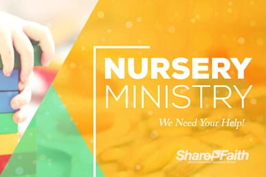 Church Nursery Service Bumper Video