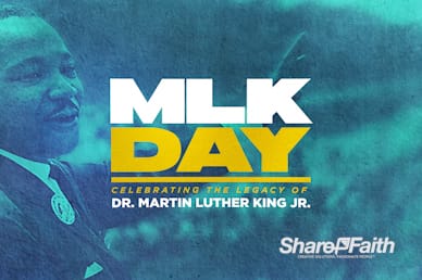 Martin Luther King Jr Day Service Bumper Video