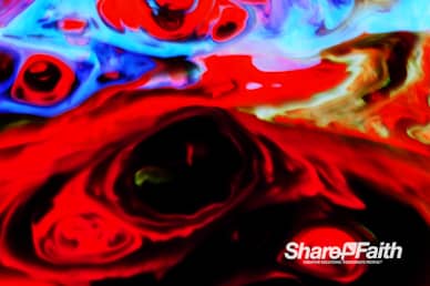 Abstract Galaxy Molten Worship Video Background