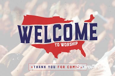 American National Day of Prayer Welcome Motion Loop