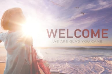 Unhindered Welcome To Church Motion Graphic