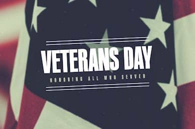 Veterans Day Honor Church Motion Graphic