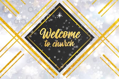 Christmas Eve Welcome To Church Motion Graphic