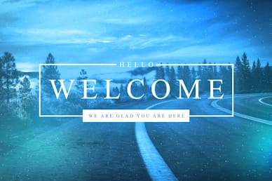 The Path Welcome Church Motion Graphic
