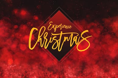 Experience Christmas Red Title Church Video