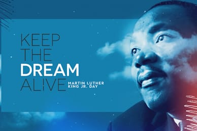 MLK Day 2021 Keep The Dream Alive Title Video