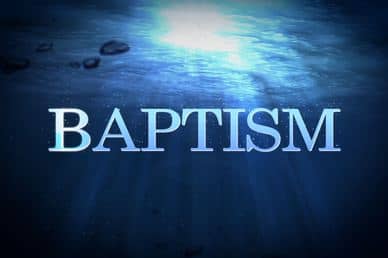 Water Baptism Video