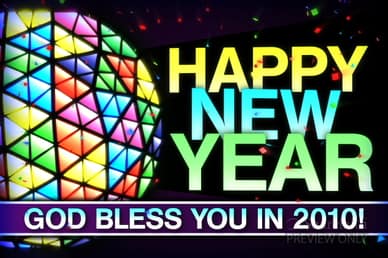 Happy New Year Church Video Loop