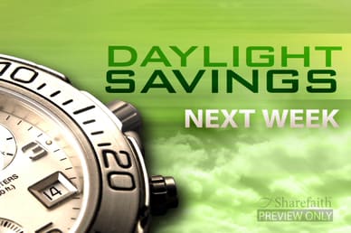 Daylight Savings Video Loop