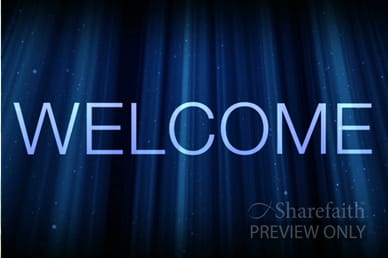 Blue Welcome Videos