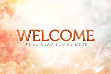 Contemporary Welcome Video Loops for Church