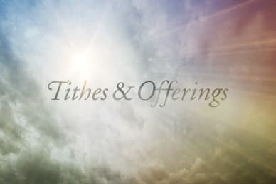 Tithes and Offerings Video Loop for Church