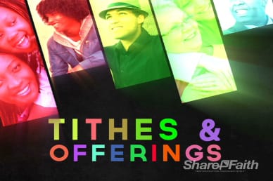 Tithes and Offerings Church Video Motion Loops