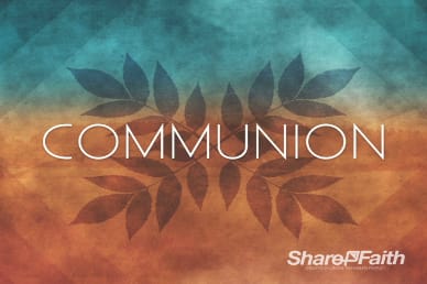 Church Communion Service Video