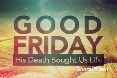 In Remembrance of Me Good Friday Welcome Video Loop