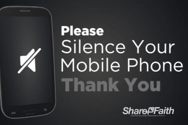 Silence Your Phone Welcome Video Loop Samsung Galaxy