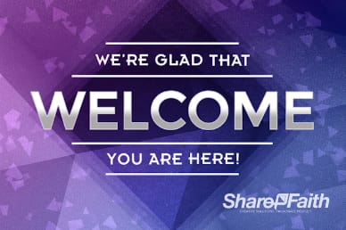 Saved Through Faith Religious Welcome Video Loop