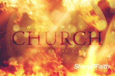 Consuming Fire Christian Welcome Video Loop