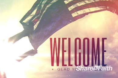 Independence Day Christian Welcome Motion Video