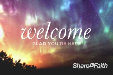 Beautiful Things Christian Welcome Background Video