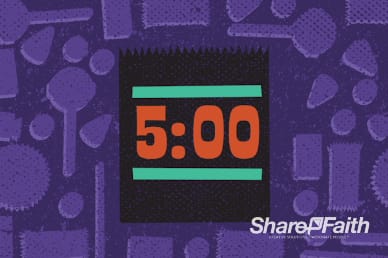 Trunk or Treat Fall Ministry Five Minute Countdown Timer
