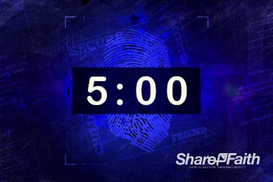 Identity in Christ Christian Five Minute Timer