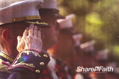 Veteran's Day Salute Religious Worship Video