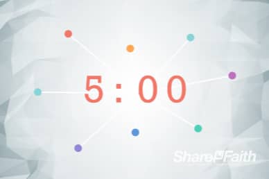 Community Groups Ministry Five Minute Countdown Timer