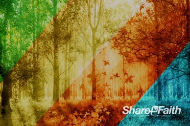God of All Seasons Worship Video Background