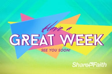 Congratulations Graduation Sunday Goodbye Video Loop
