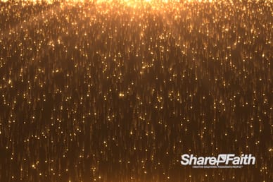 Shower of Golden Sparks Motion Graphic