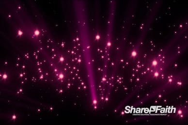 Magenta Rising Light Beams Christmas Motion Graphic