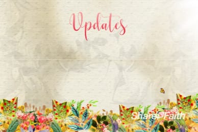 Spring Has Sprung Announcements Church Motion Graphic
