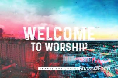 Love Your City Welcome Motion Graphic