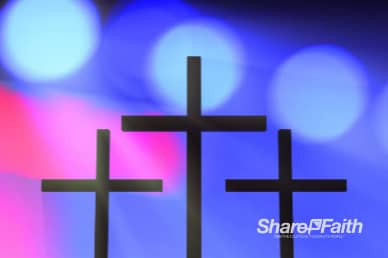 Stage Lights Christian Easter Worship Background Loop