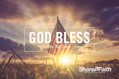 Memorial Day Weekend Goodbye Motion Graphic