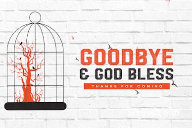 Freedom and Purpose Goodbye Motion Graphic