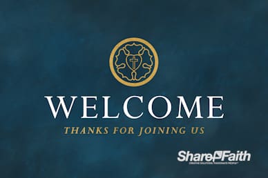 Martin Luther Reformation Day Welcome Motion Graphic