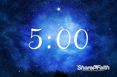 Silent Night Christmas Countdown Video