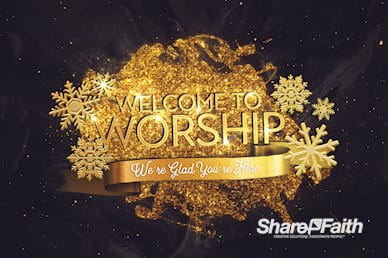 New Year's Eve Welcome Motion Graphic
