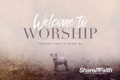 Jehovah Jireh The Lord Provides Welcome Motion Graphic