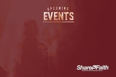 Risen King Easter Church Announcements Video